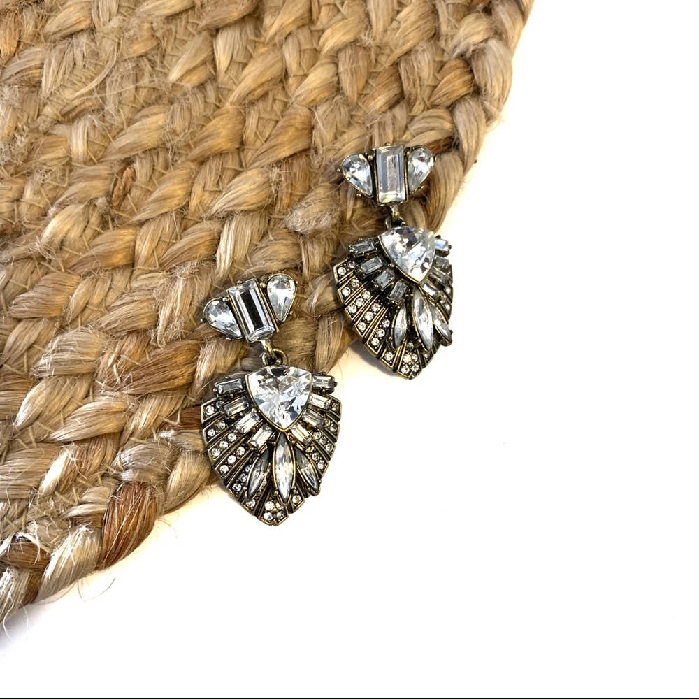 Baublebar Faux Diamond Jeweled Statement Earrings
